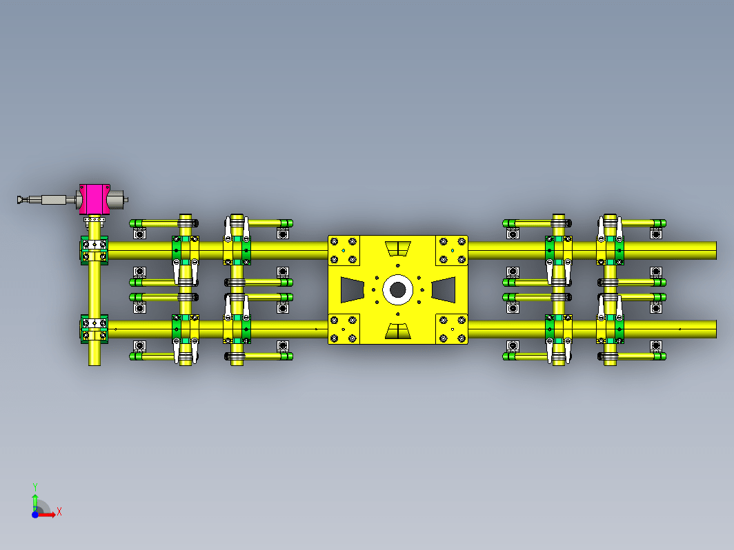 柔性真空吸盘夹具设计模型