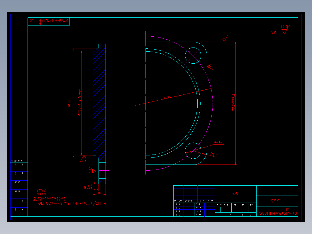 阀门 500hw18