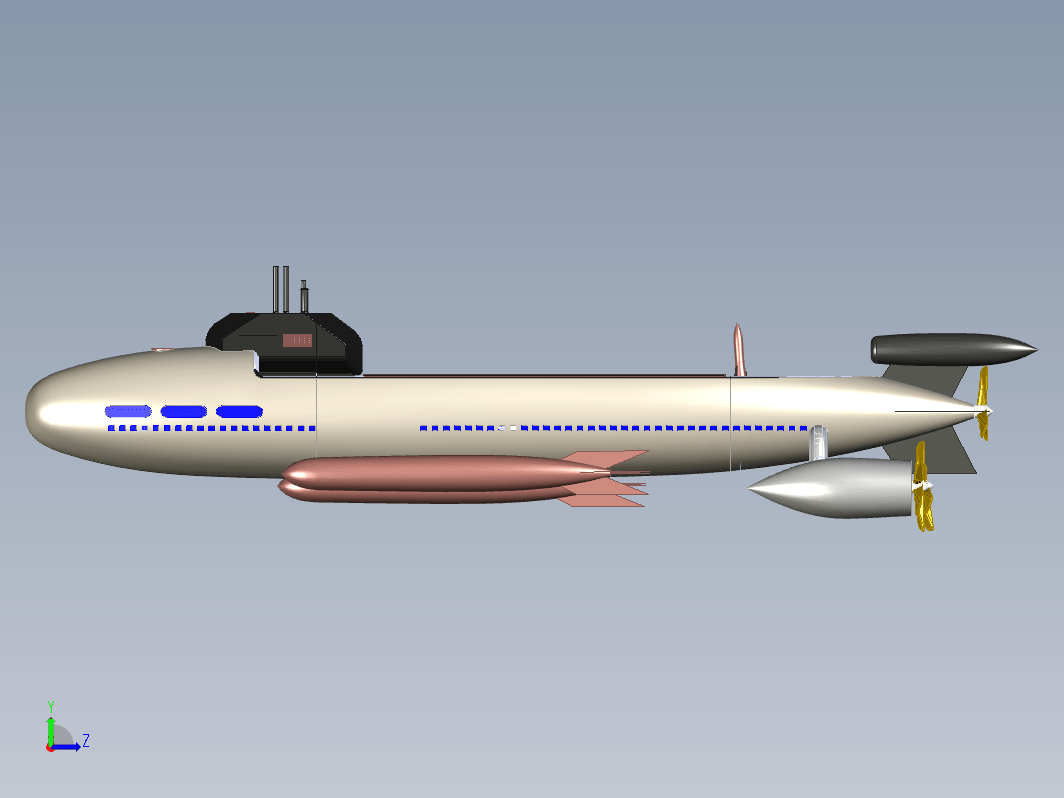 Nuclear概念运输潜艇