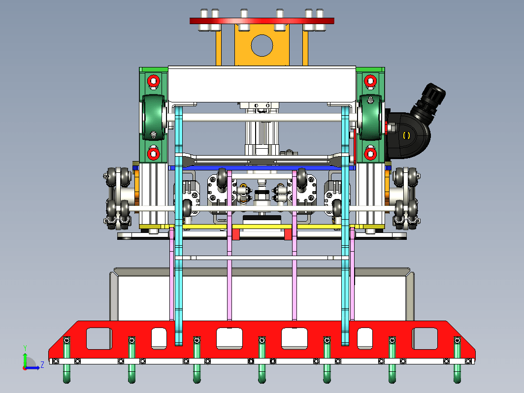 夹袋器袋子夹持机构 bag gripper