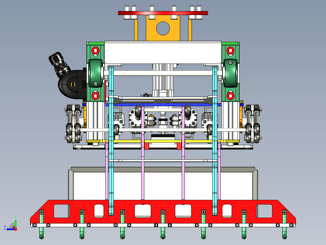 夹袋器袋子夹持机构 bag gripper