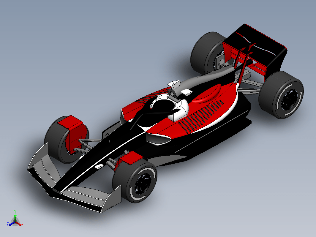 法拉利F1汽车设计