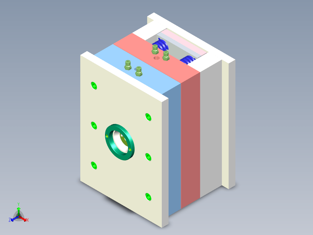 中央空调控制器面板注塑模具设计三维Step+CAD+说明书