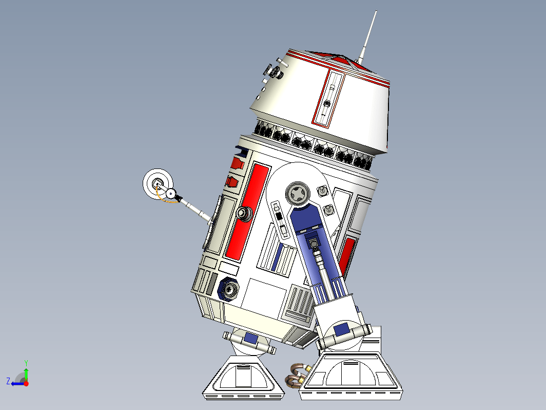 R5-D4星球大战机器人