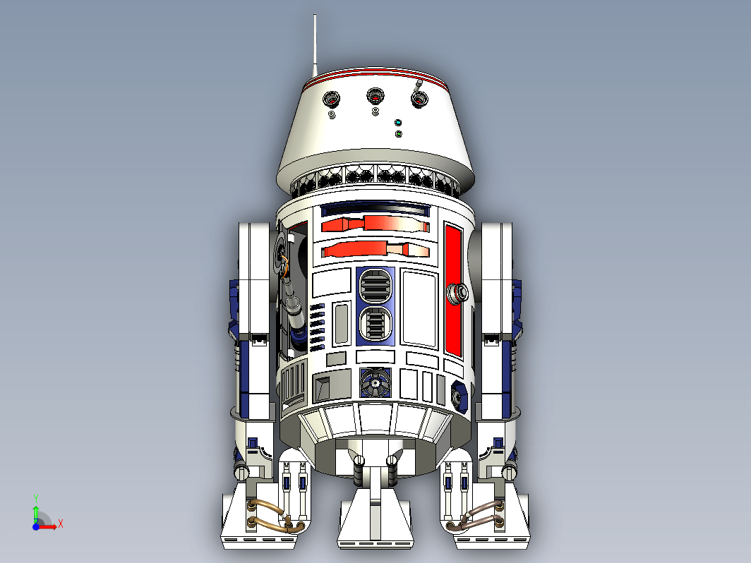 R5-D4星球大战机器人