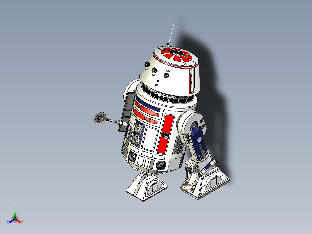 R5-D4星球大战机器人