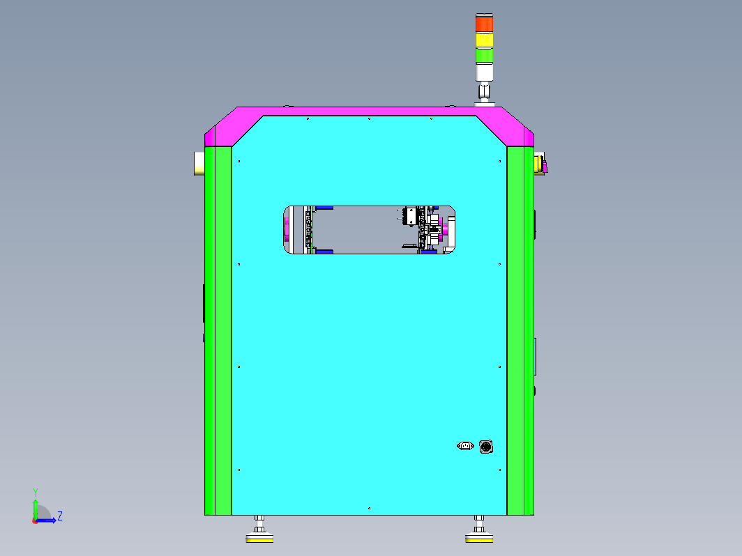 链条式PCB翻板机，SMT行业