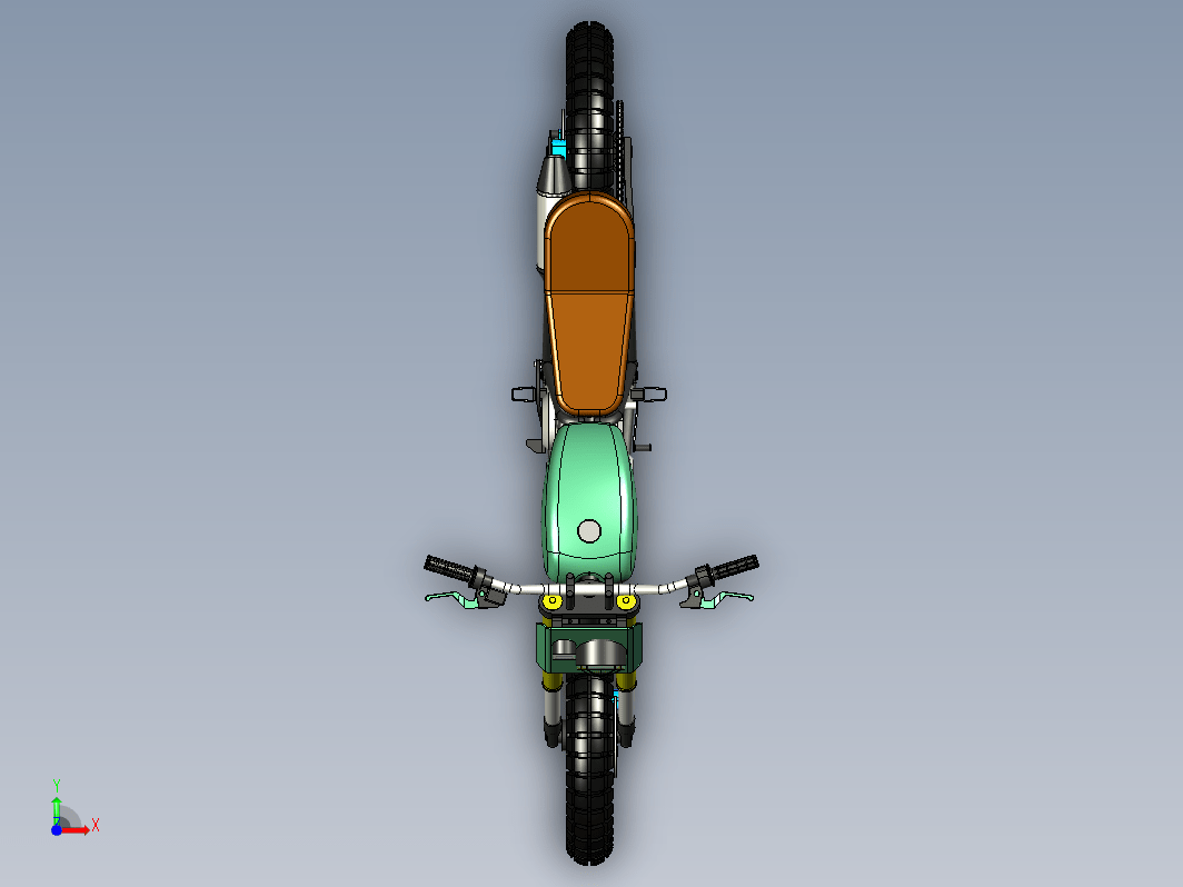 Scrambler Bike简易摩托车