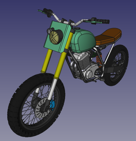 Scrambler Bike简易摩托车缩略图