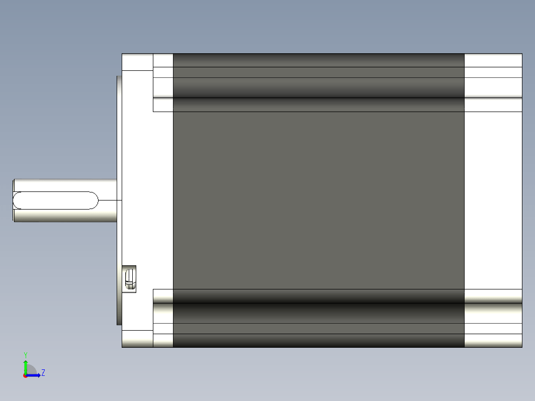 步进电机3D图86J18118-842(Z)