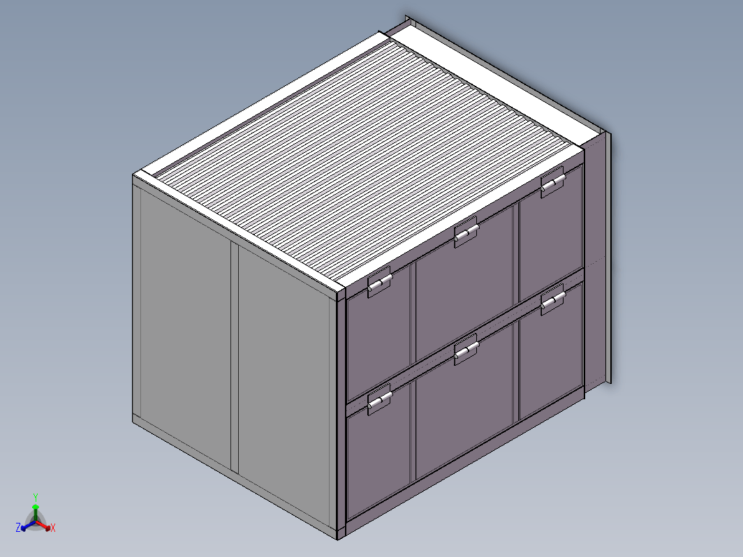 室外箱式柜体