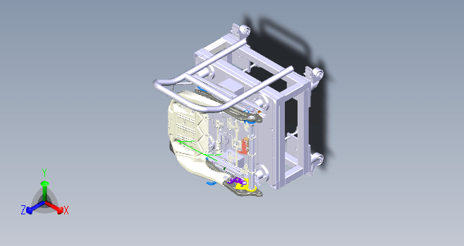 前排实验夹具