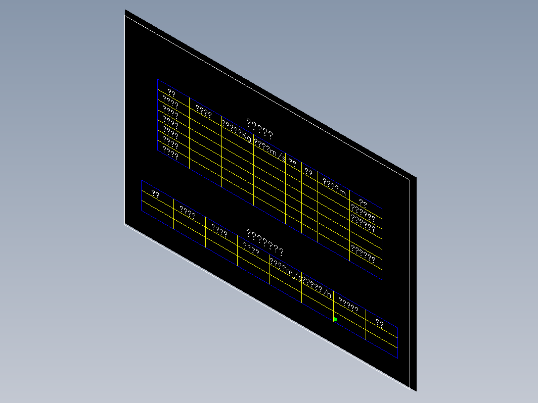 电、扶梯选型表