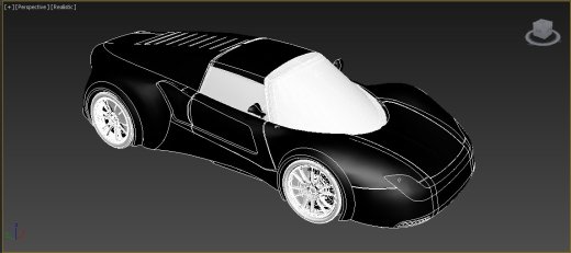 Orca跑车模型3D图纸缩略图