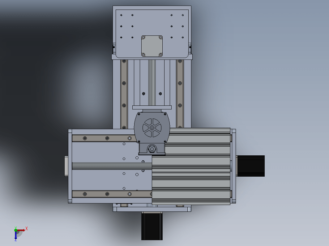 200x200x15小型数控机床