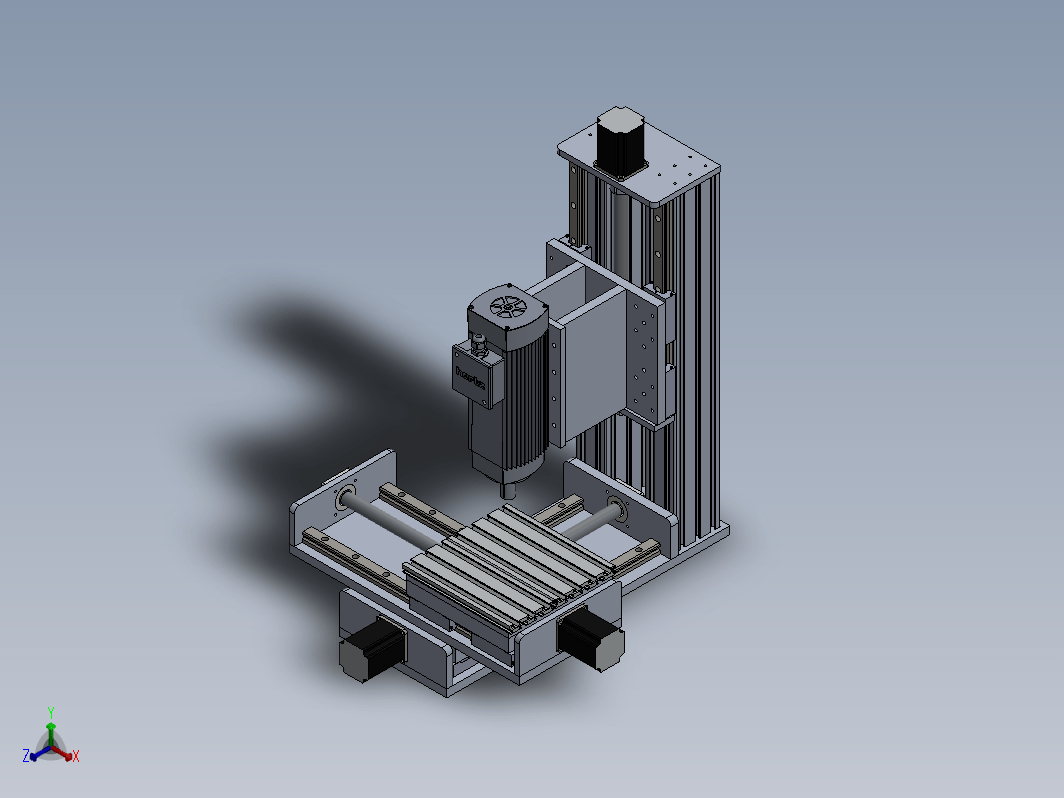 200x200x15小型数控机床