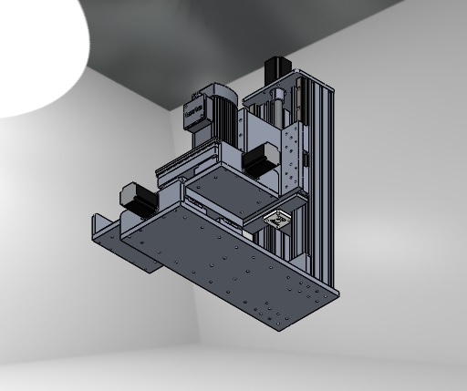 200x200x15小型数控机床