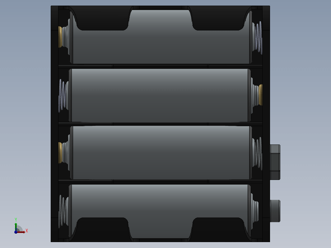 电池座 4xAA