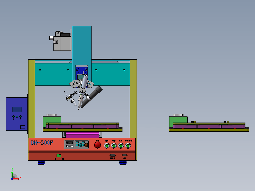 三轴焊锡机行程300