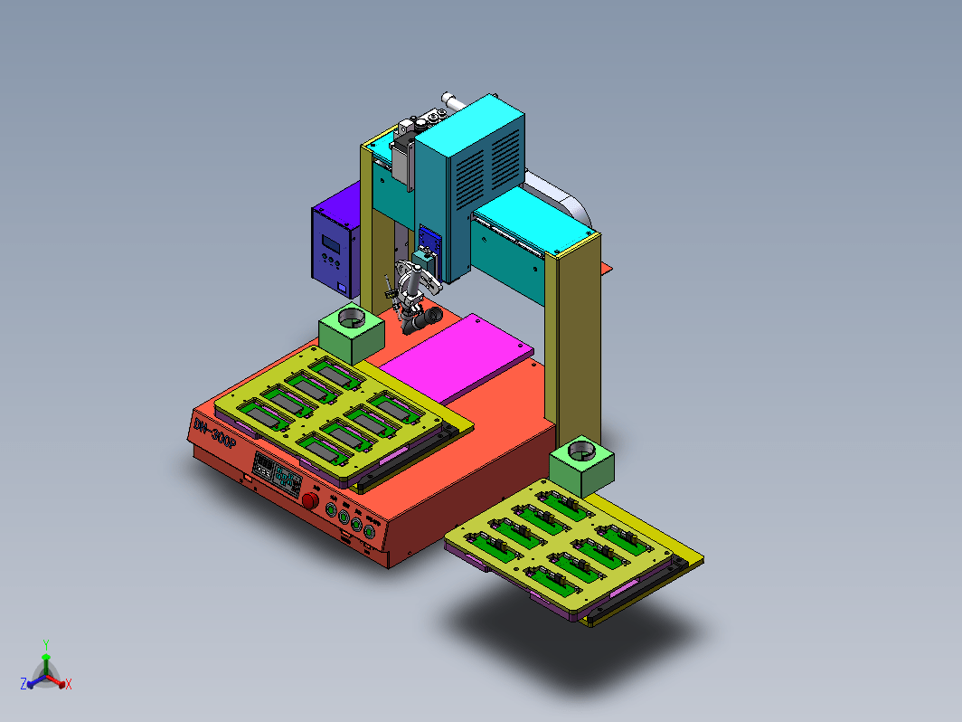三轴焊锡机行程300