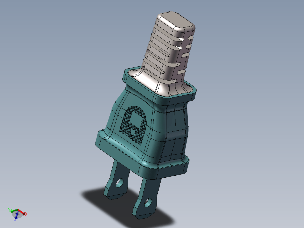 solidworks插头