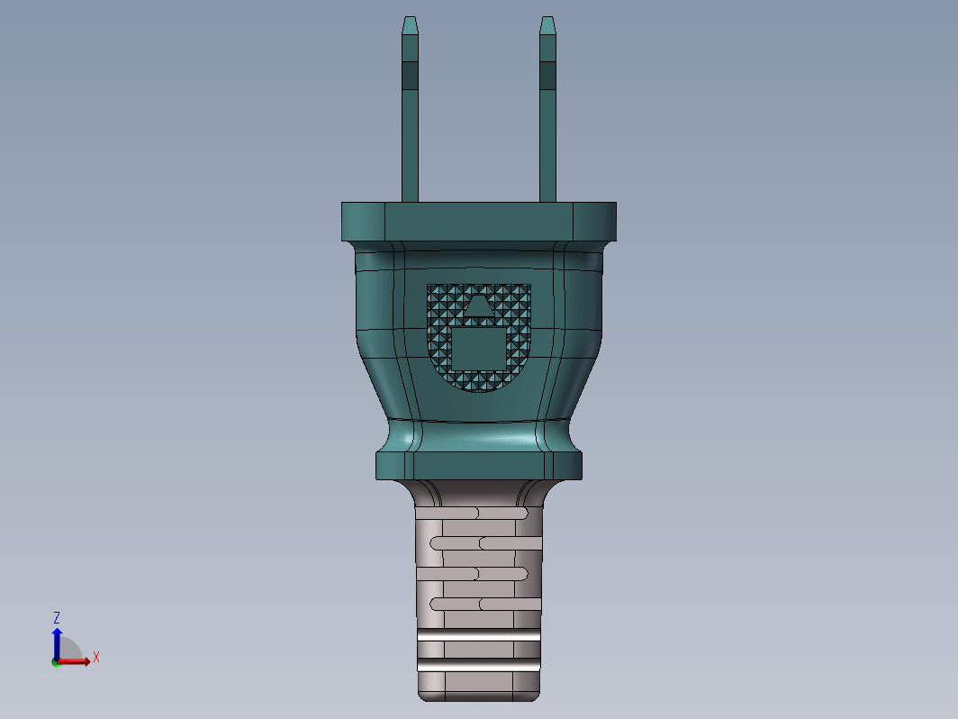 solidworks插头