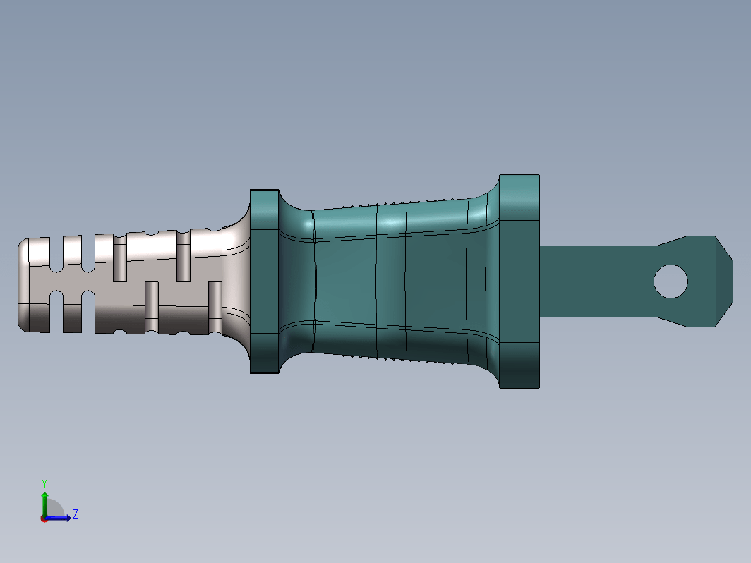 solidworks插头