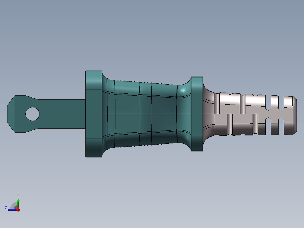 solidworks插头