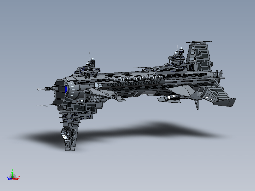 HBS Hammernaught宇宙战舰太空飞船