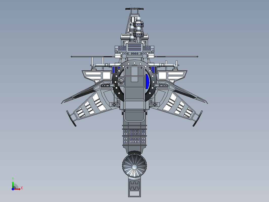 HBS Hammernaught宇宙战舰太空飞船