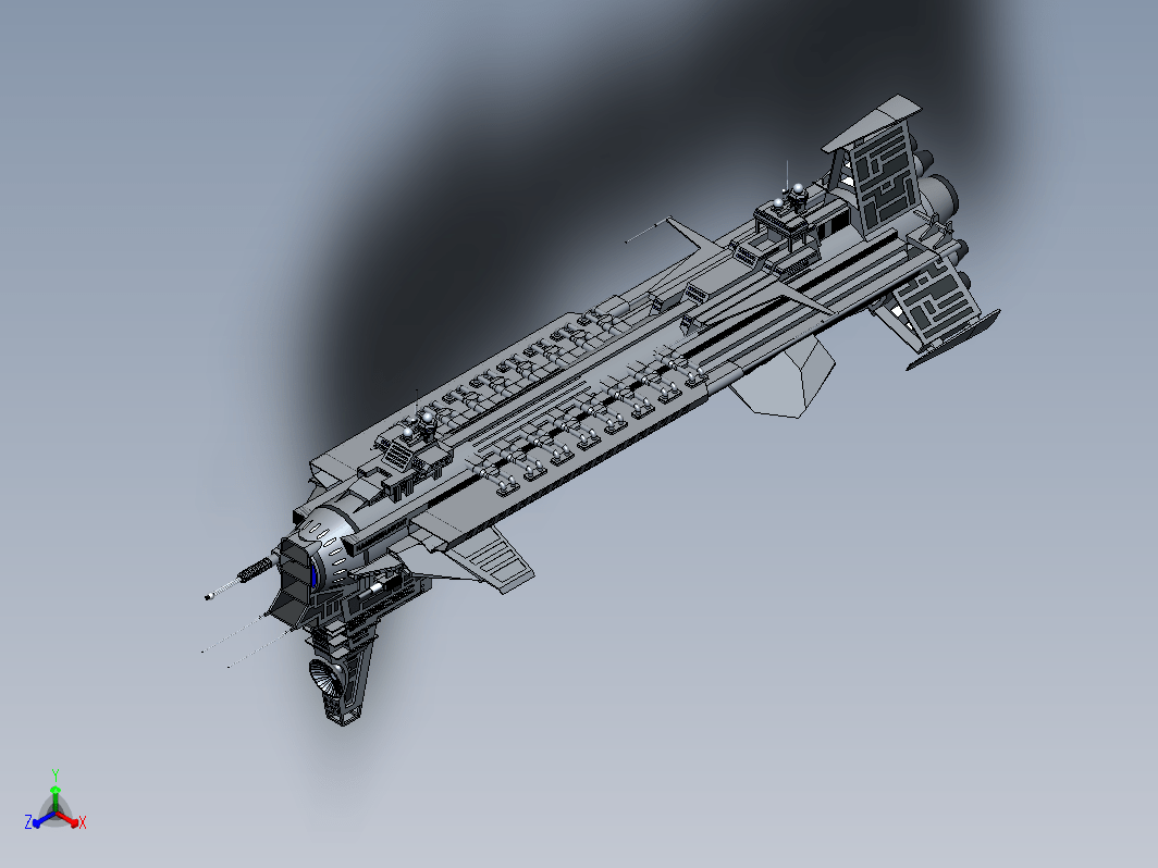 HBS Hammernaught宇宙战舰太空飞船