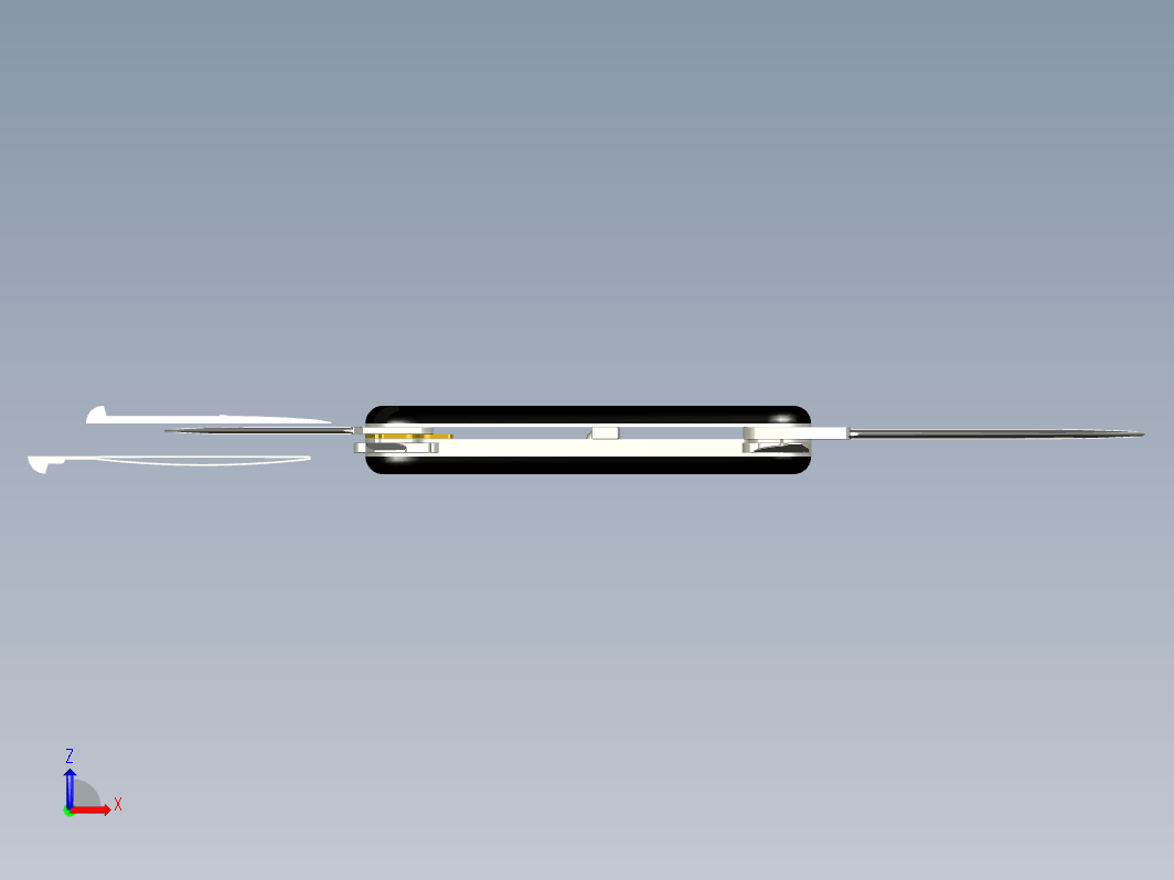 F0581-军工刀模型图