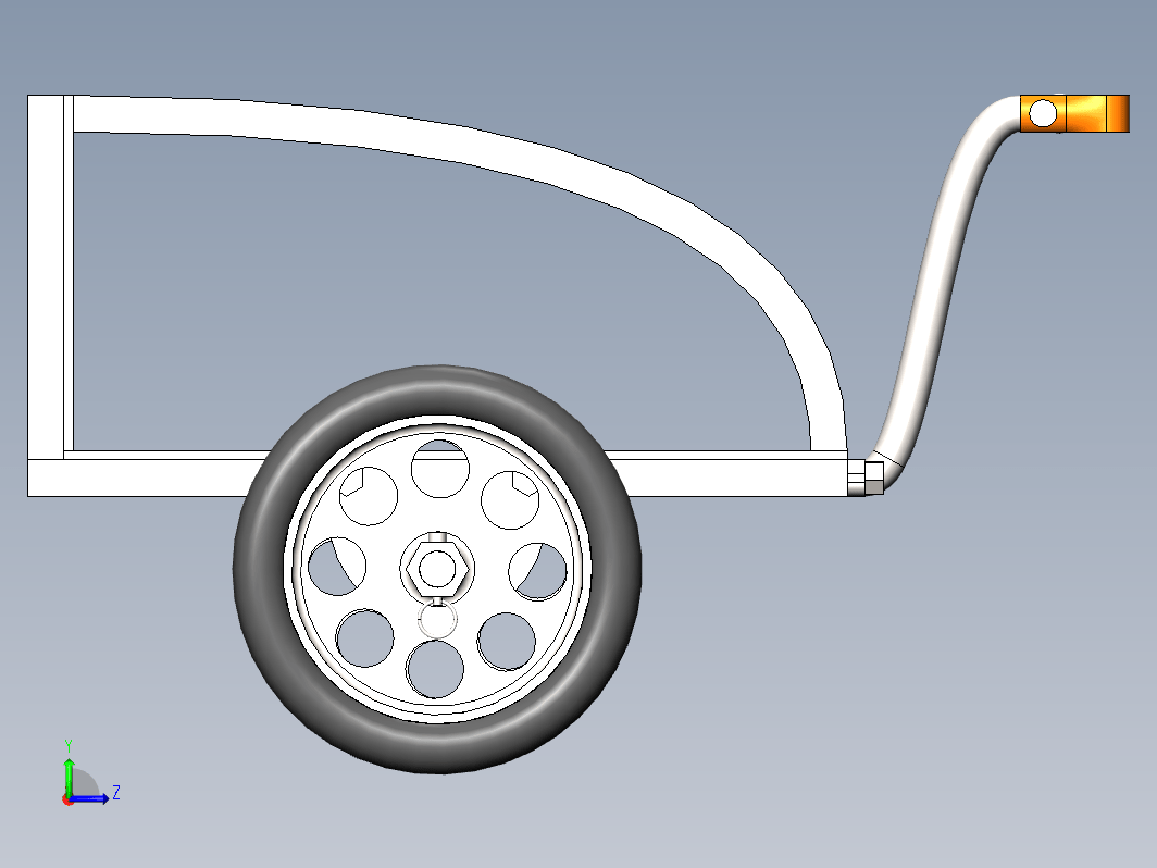 自行车 拖车 bike-trailer-mk2 SW