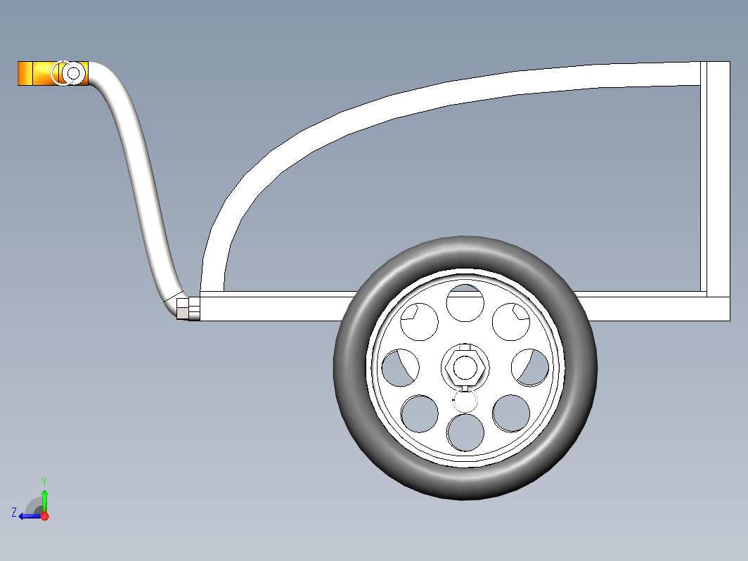 自行车 拖车 bike-trailer-mk2 SW