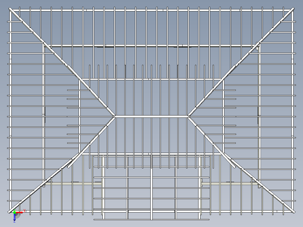 木屋顶结构 roof structure