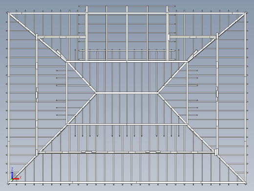 木屋顶结构 roof structure缩略图