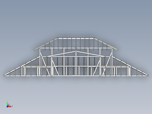 木屋顶结构 roof structure缩略图
