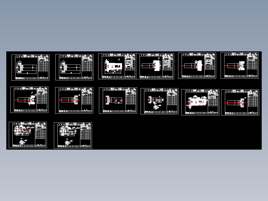 2K-H型行星减速箱设计CAD+说明书