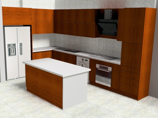 Cabin Kitchen厨房一角模型3D图纸 x_b stp等多种格式缩略图