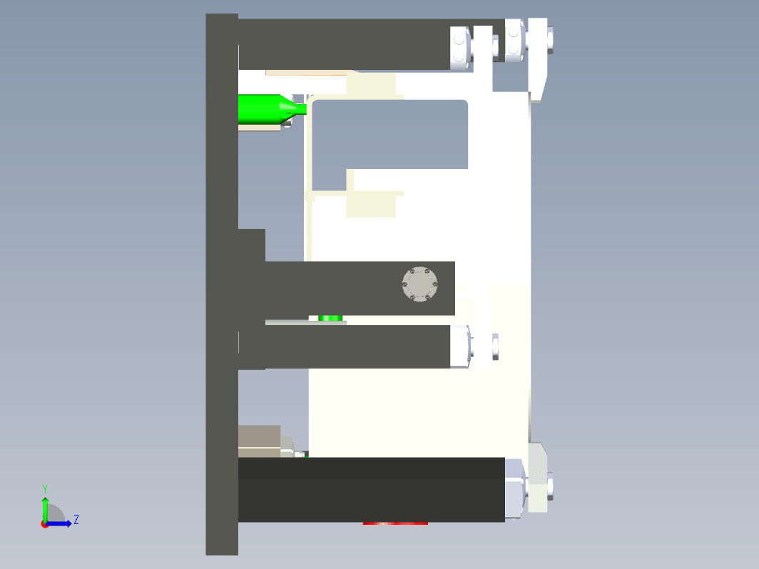 随车吊基座夹具