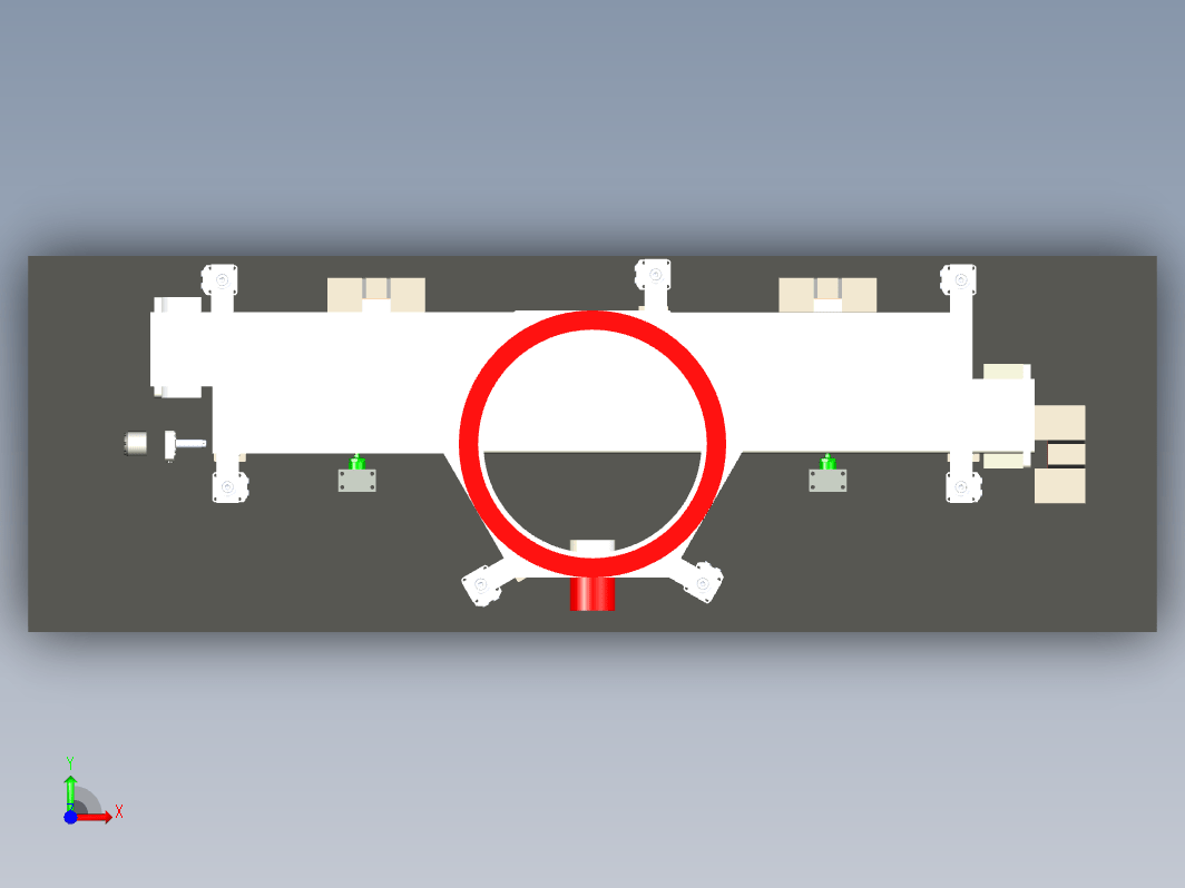 随车吊基座夹具