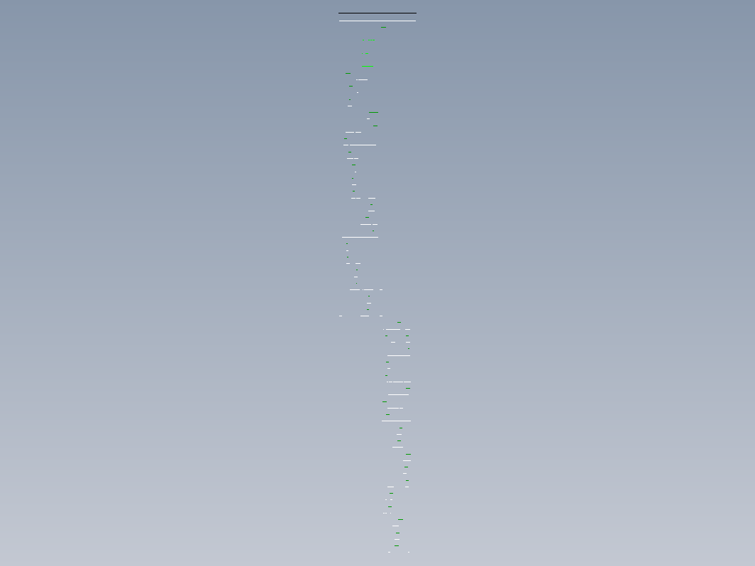 自然溪流小景CAD意向效果图