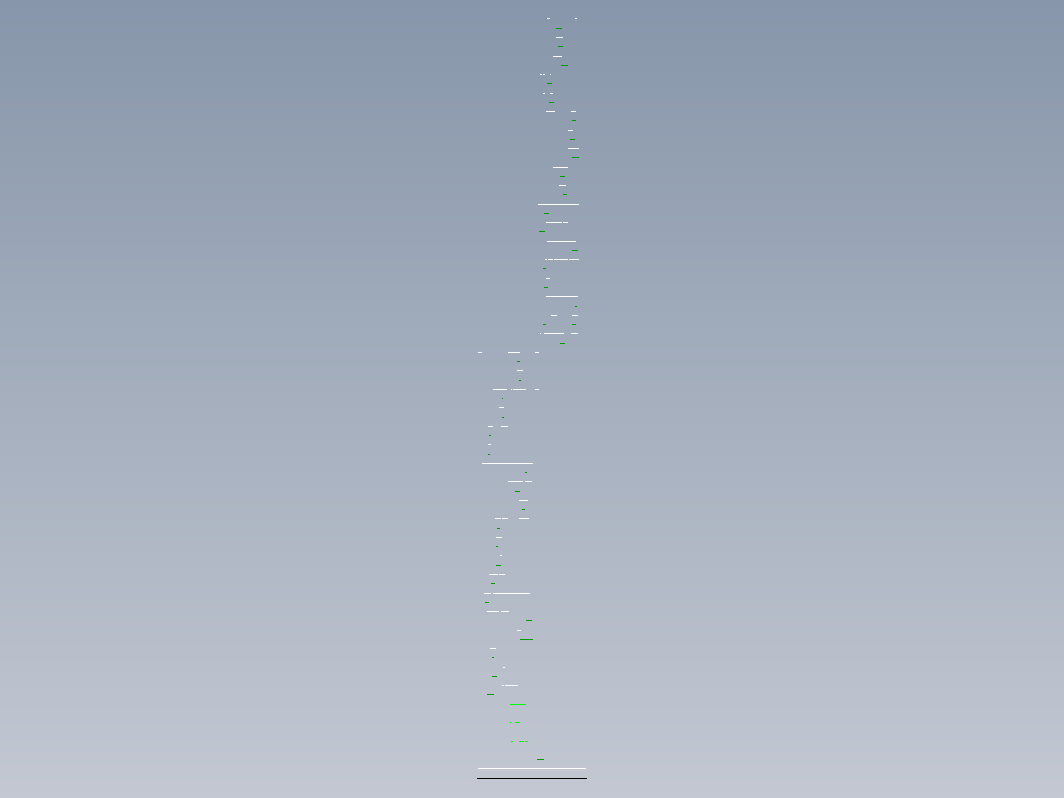 自然溪流小景CAD意向效果图