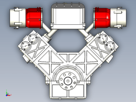 法拉利 Ferrari v12发动机设计图纸缩略图