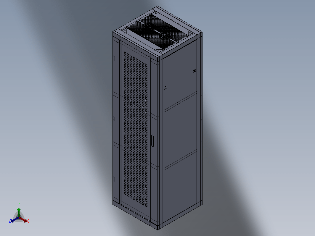 2000x600x600网络机柜