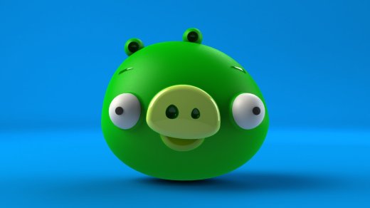 可爱在猪头(愤怒的小鸟版) angry-birds-pig-number-01缩略图