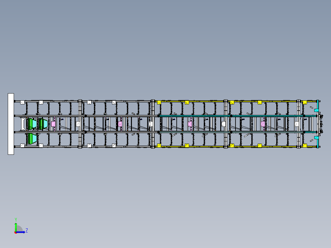 25层垂直升降立体车库