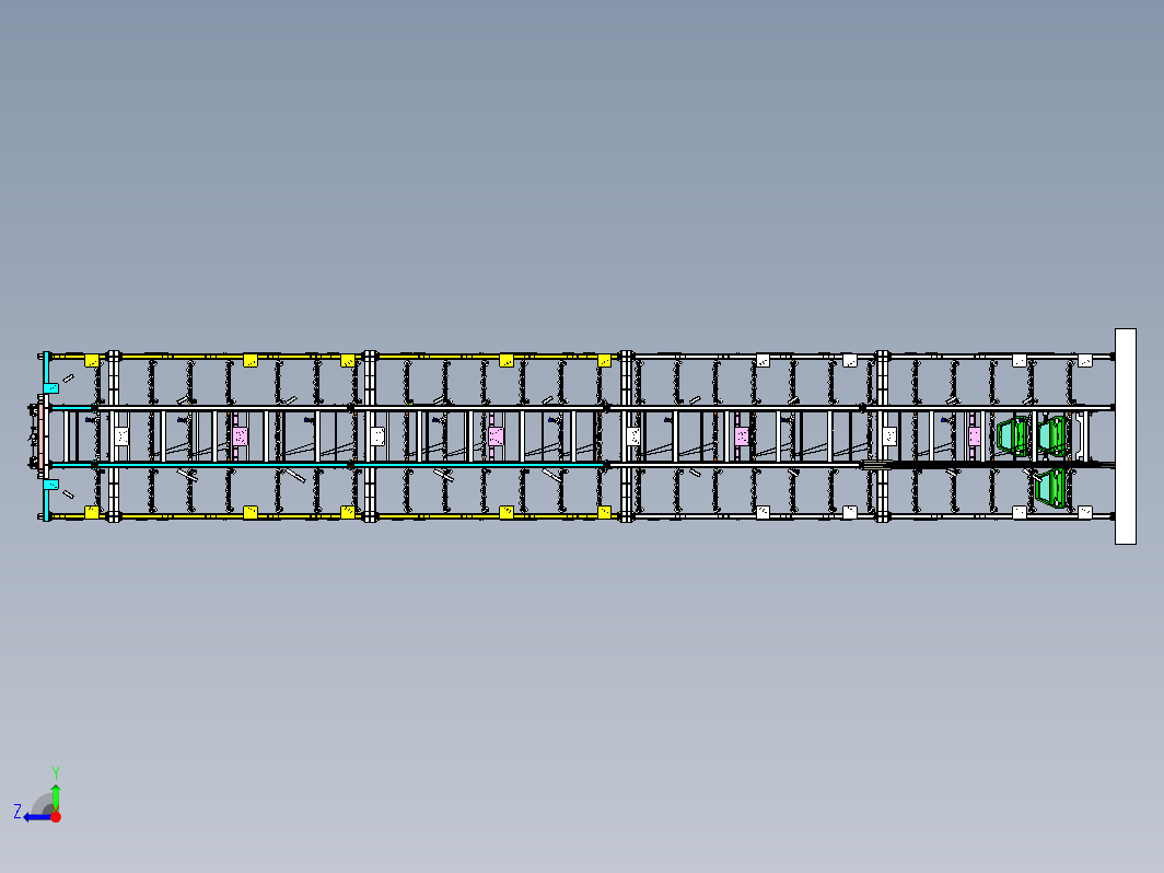 25层垂直升降立体车库