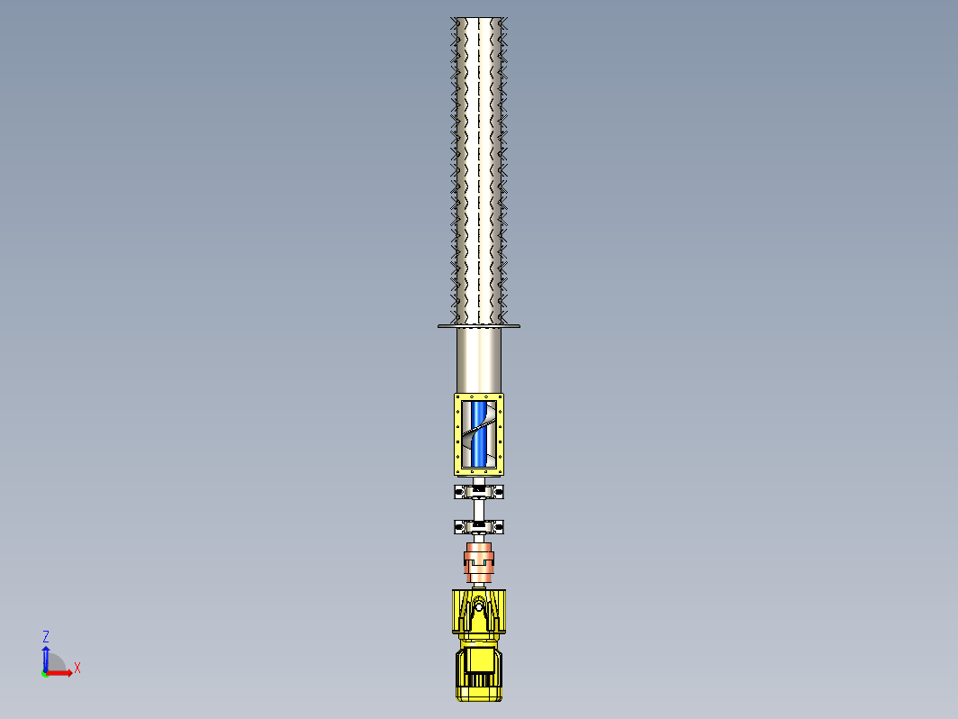 Screw Conveyor螺旋输送机3D