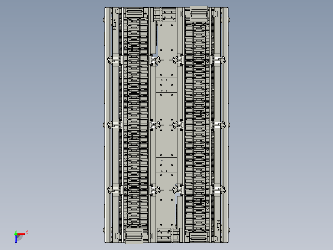 模块式输送机3D数模图纸 STEP格式